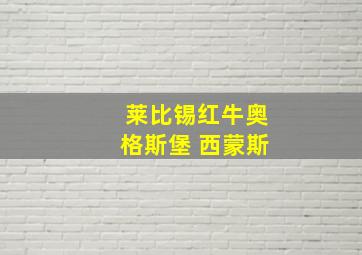 莱比锡红牛奥格斯堡 西蒙斯